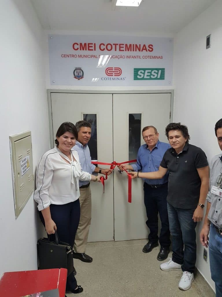 FOTOS: Coteminas inaugura novas instalações do CMEI em São Gonçalo
