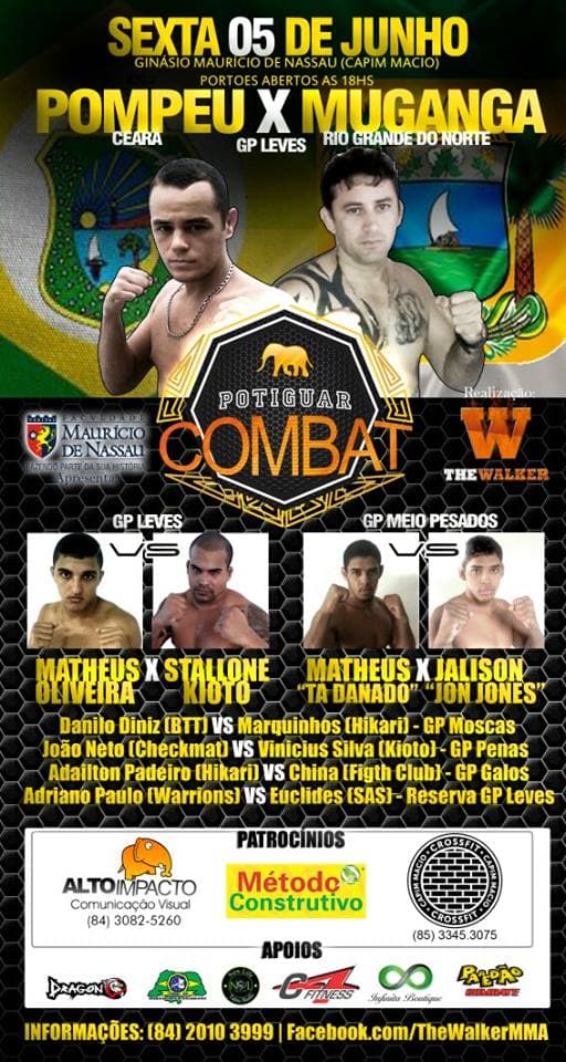 Evento de MMA agita a Zona Sul de Natal nesta sexta