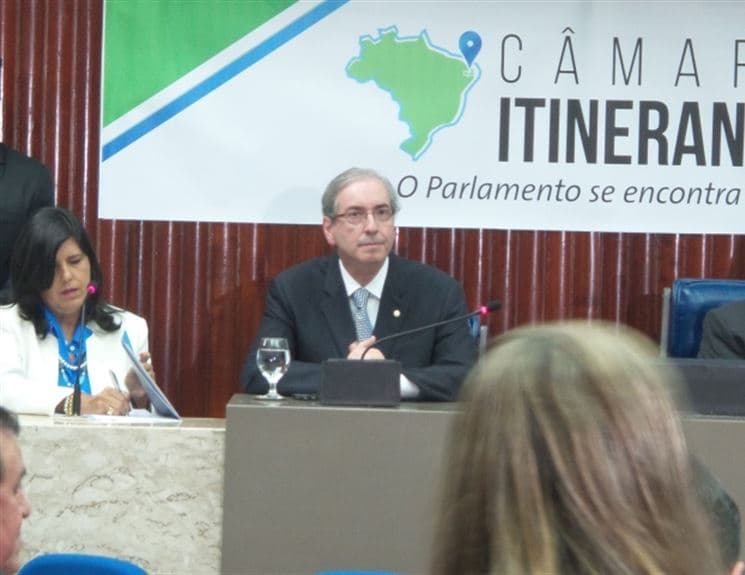 FOTOS: Ato impede fala de Cunha na ALPB; presidente da Câmara participa de mesmo compromisso nesta sexta em Natal