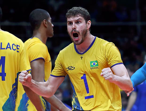 VÔLEI: Brasil passeia contra a Rússia e vai enfrentar a Itália pelo ouro