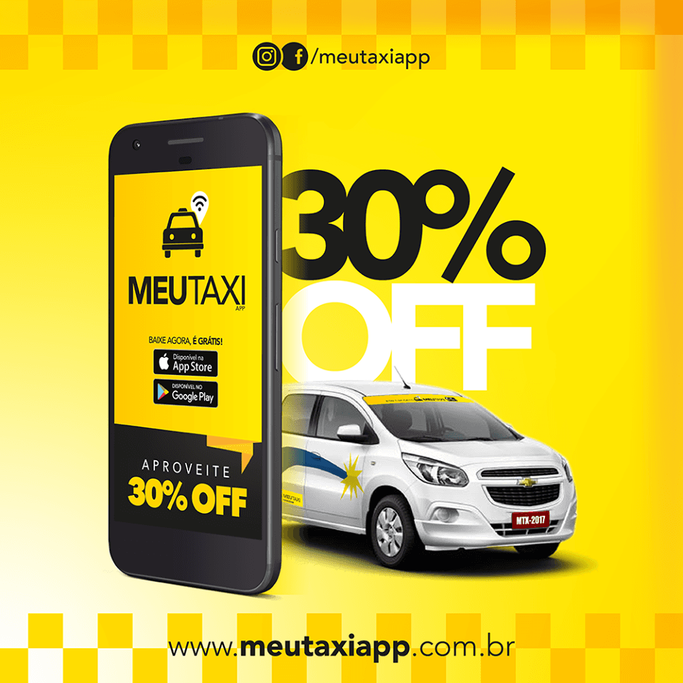 APROVEITE 30% OFF(NATAL, REGIÃO E INTERIOR): Meu Taxi App disponibiliza simulador de valor e tempo de chegada em corrida, e pagamento em cartões