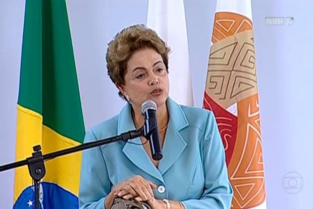 Dilma saúda a mandioca e fala em ‘mulheres sapiens' em jogos indígenas