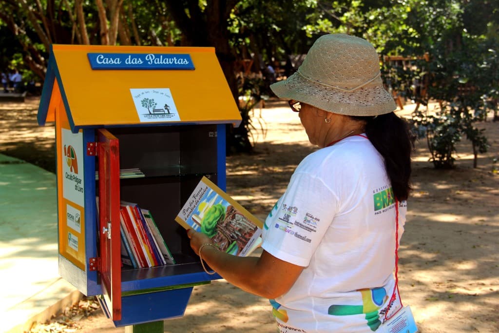 Cidade da Criança recebe nesta terça minibiblioteca da Casa das Palavras
