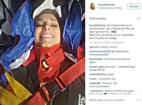 VÍDEO - (PERIGO): Apresentadora ‘se aventura' em pole dancing e passa vergonha ao vivo
