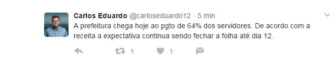Após expectativa de fechamento da Folha de maio para semana passada, 481 servidores da Prefeitura do Natal ainda não receberam