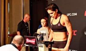 Amanda Nunes é hospitalizada e está fora da luta com Valentina no UFC 213