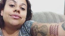 Jovem tatua gemidão do WhatsApp e não liga para críticas: ‘Respondo brincando