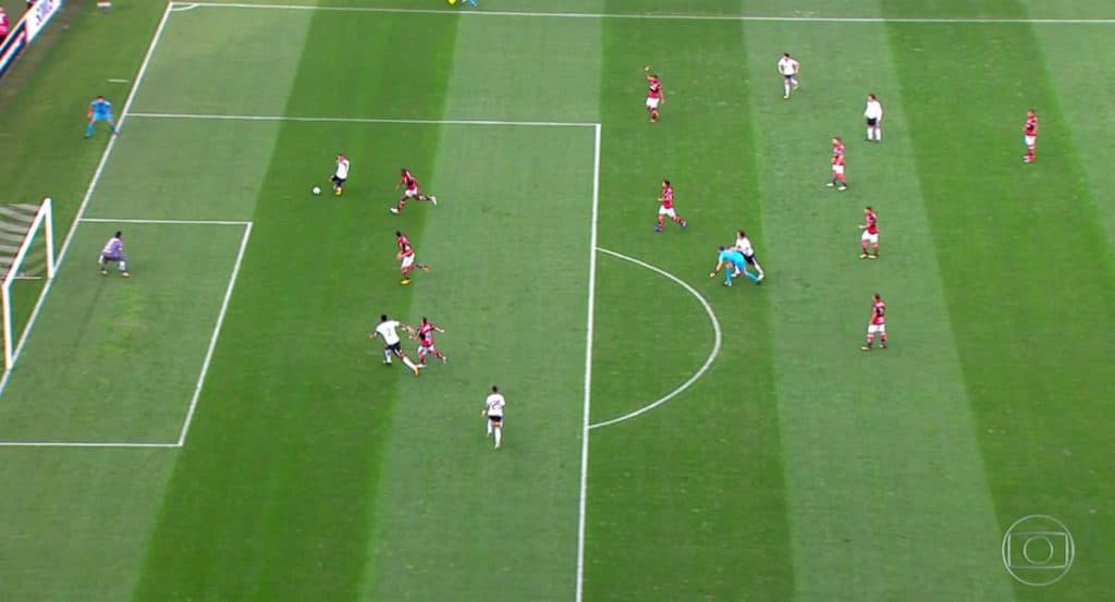 CBF afasta assistente que anulou de forma grotesca gol do Corinthians contra o Flamengo