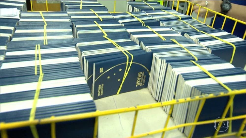 Casa da Moeda retoma produção de passaportes após quase 1 mês
