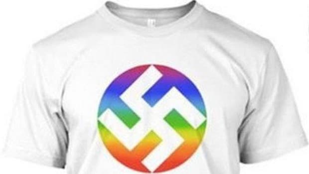 Marca de camiseta cria polêmica ao tentar transformar suástica em símbolo de amor e paz