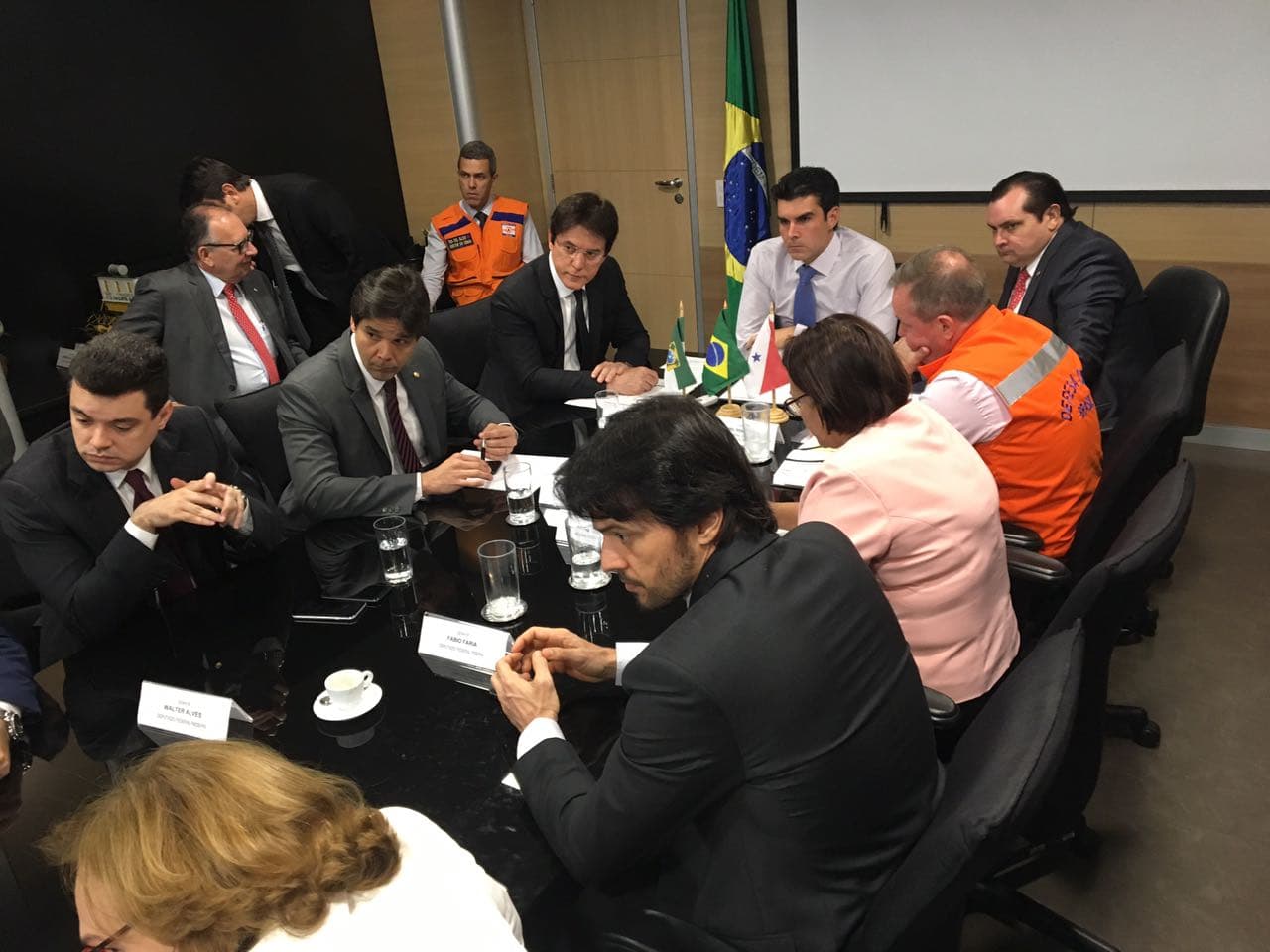 FOTOS: Robinson une classe política pela liberação de recursos federais para obras hídricas