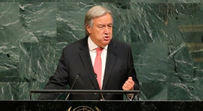 ‘Ameaça nuclear nunca foi tão grande', diz secretário-geral das Nações Unidas, Antônio Guterres