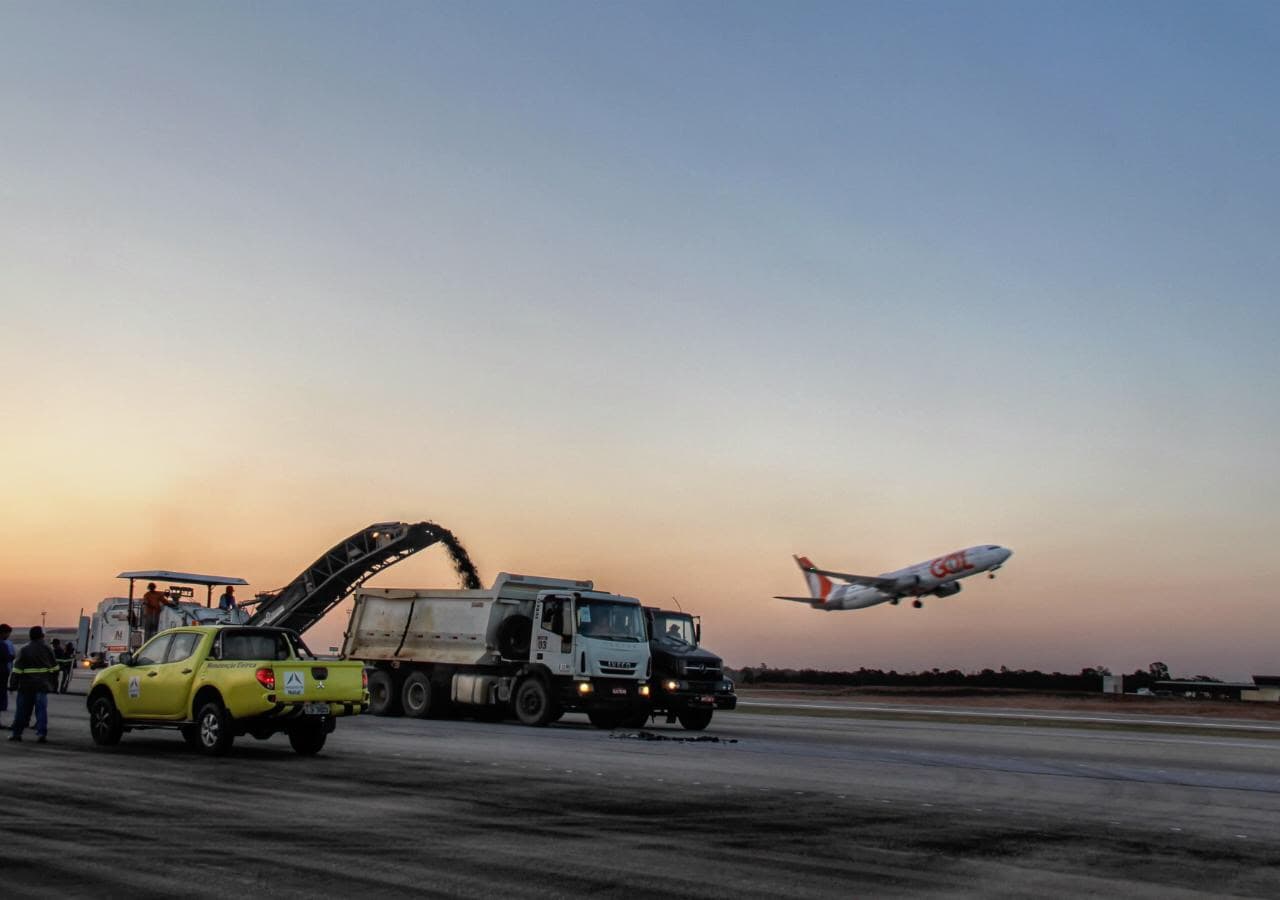 Obra no Aeroporto de São Gonçalo do Amarante está dentro do cronograma