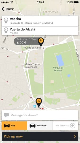 Rival do Uber tem muitos descontos e funções extras