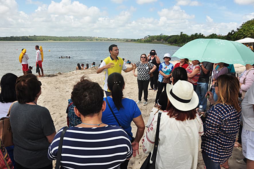 FOTOS: Extremoz recebe grupo de turistas de Recife e inaugura rota de turismo religioso e histórico