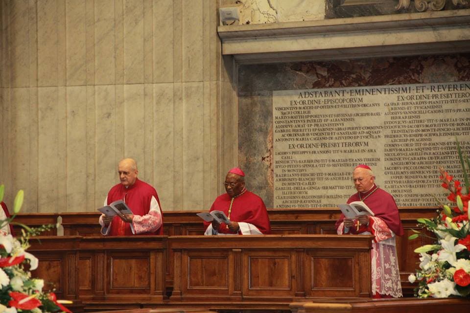 Em Missa no Vaticano, Dom Jaime agradece ao prefeito São Gonçalo pelo apoio aos peregrinos