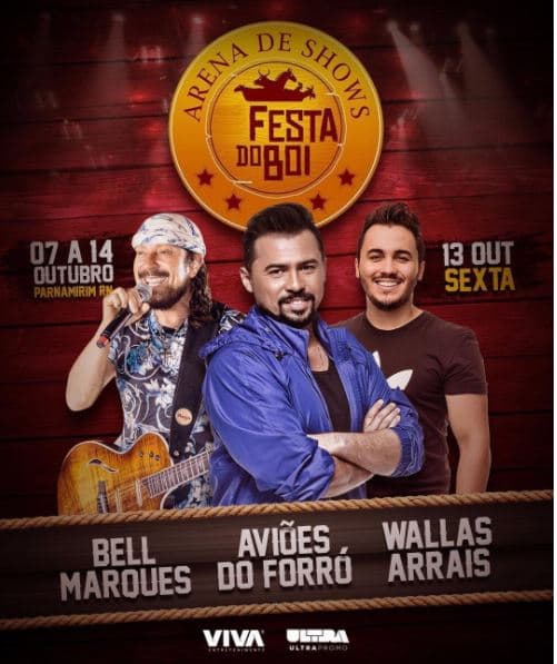 Em contagem regressiva, Arena Festa do Boi se prepara para receber grandes nomes da música brasileira
