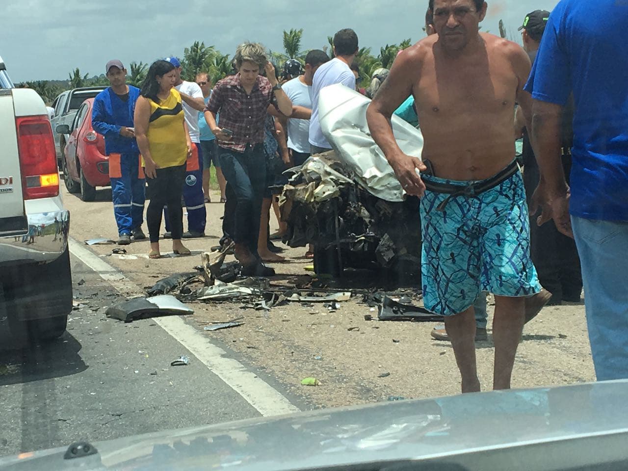FOTOS: Acidente grave com vítima fatal é registrado na BR-406, na Grande Natal