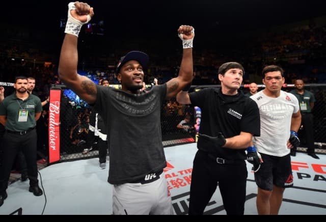 Com nocaute brutal, Brunson "apaga" Lyoto na luta principal do UFC SP