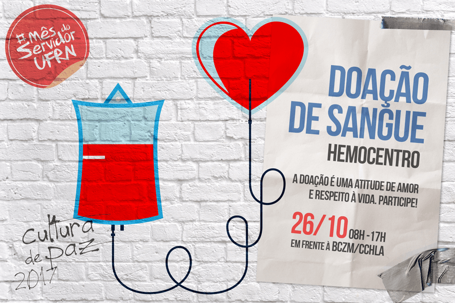 UFRN realiza campanha de doação de sangue nesta quinta-feira