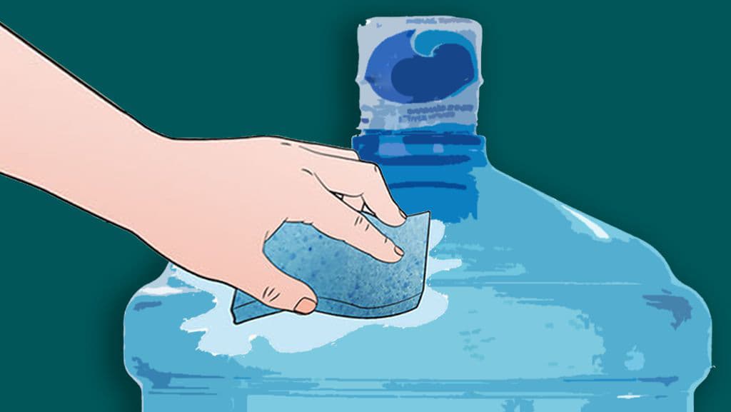 Limpeza e armazenamento corretos do garrafão de água mineral interferem na qualidade do produto