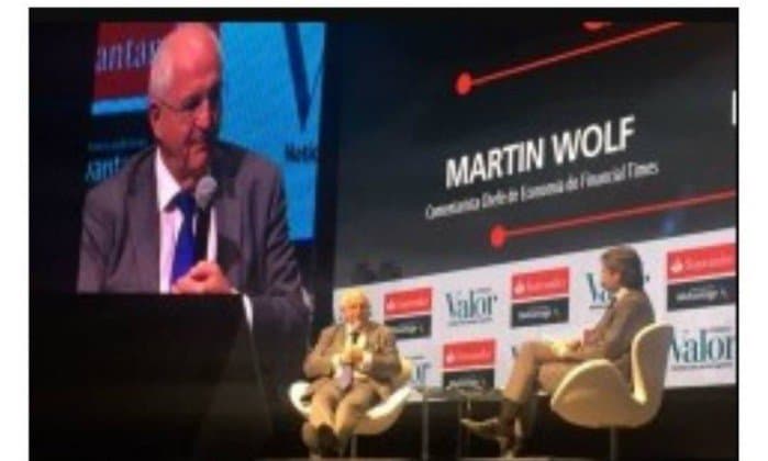 Brasil está saindo da recessão e vai crescer com certa estabilidade, diz Martin Wolf