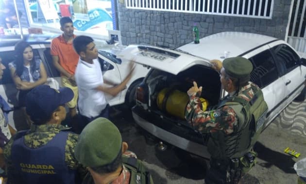 Operação conjunta apreende oito paredões de som em Praça Ecológica de Ponta Negra