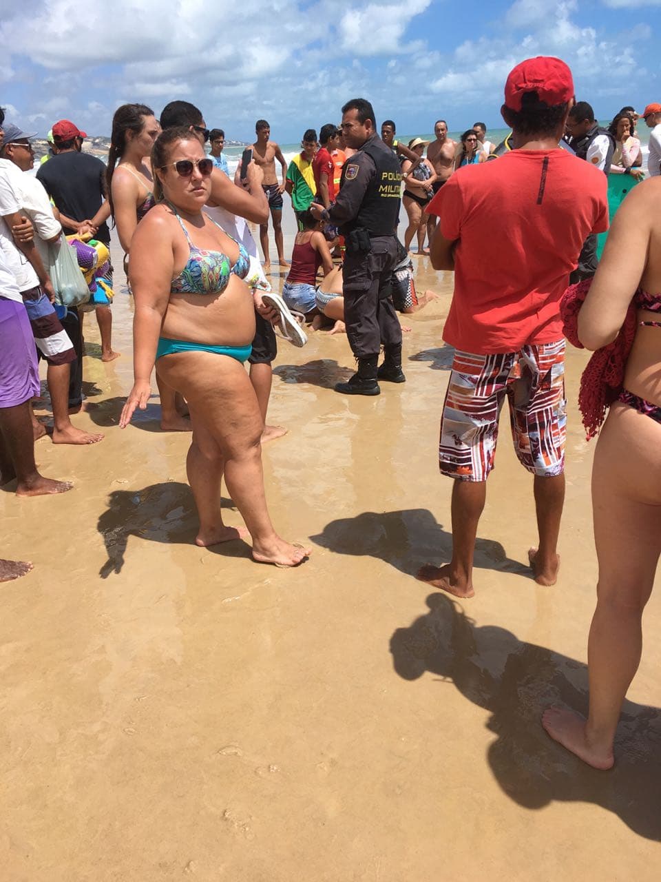 Turista de MG que passava férias em Natal morre afogado na praia de Ponta Negra