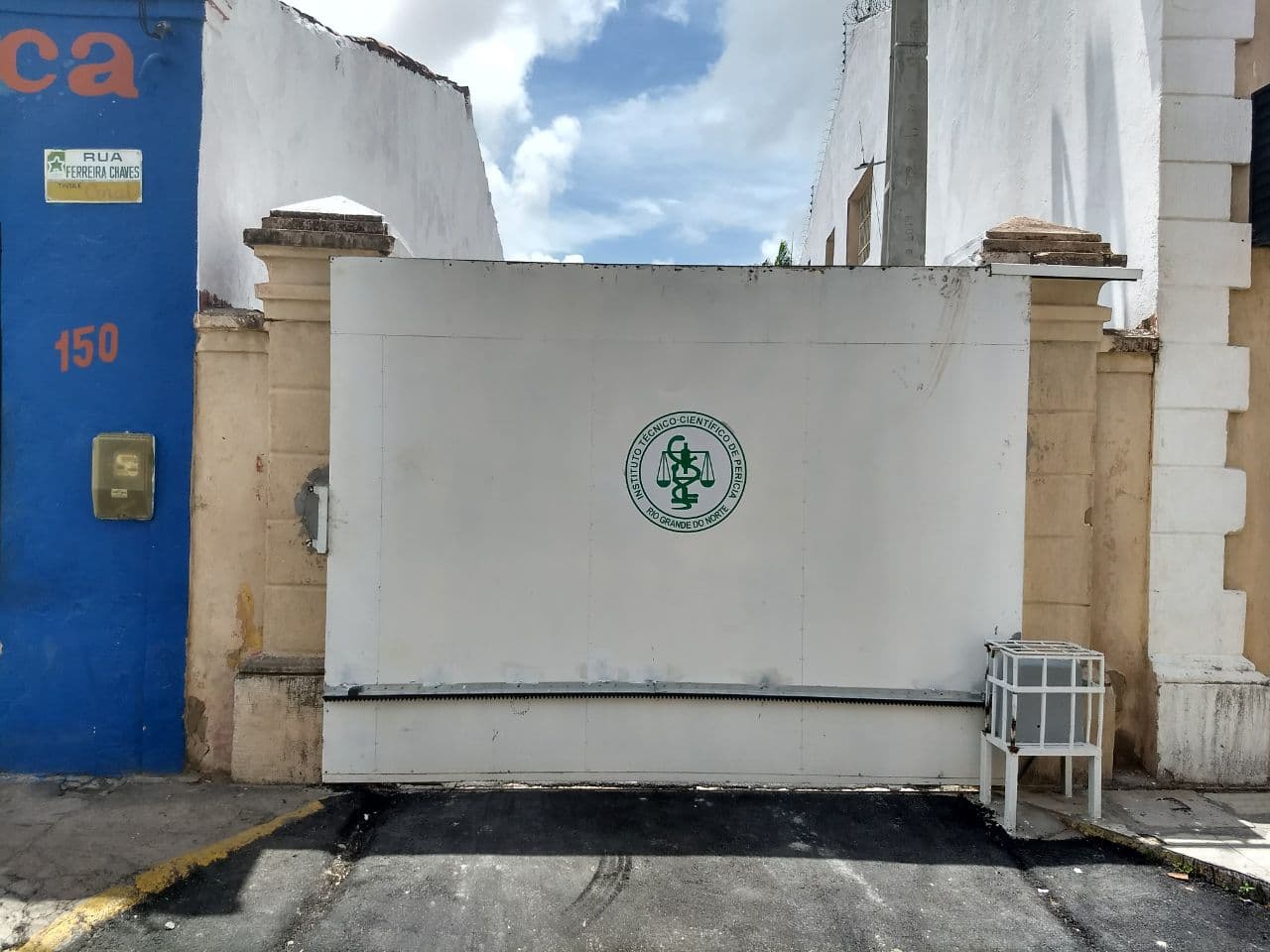 ITEP - (FOTOS): Necrotério passa por reforma e obras atingem 70% de conclusão