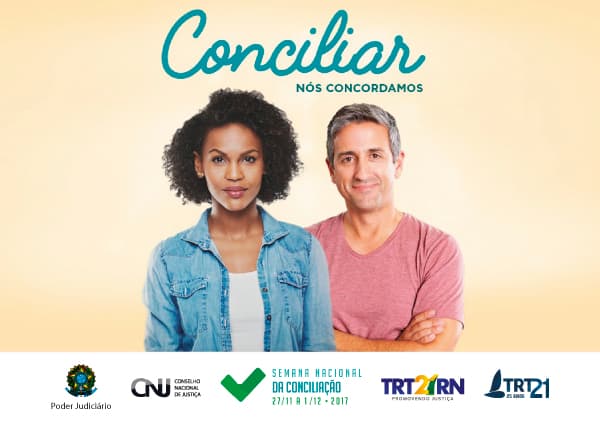 TRT-RN está preparado para a XII Semana Nacional da Conciliação; de segunda(27) a sexta(01)