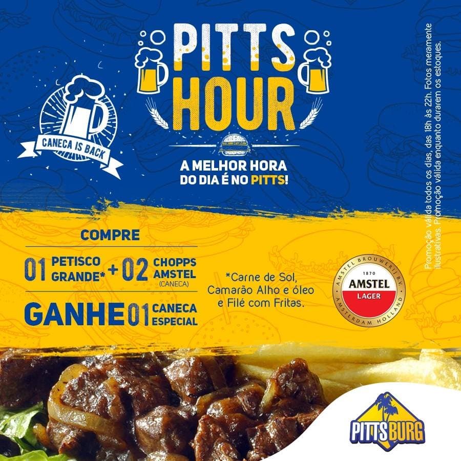 Pittsburg tem promoção especial para o Happy-Hour