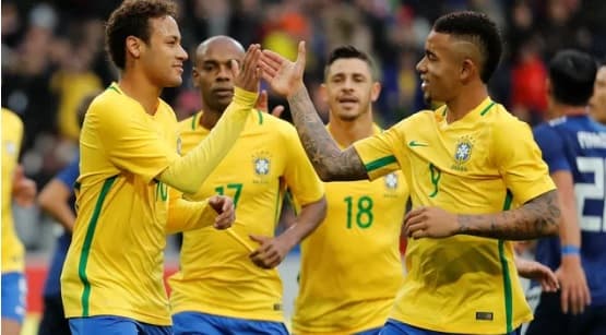 Brasil vence Japão em amistoso na França