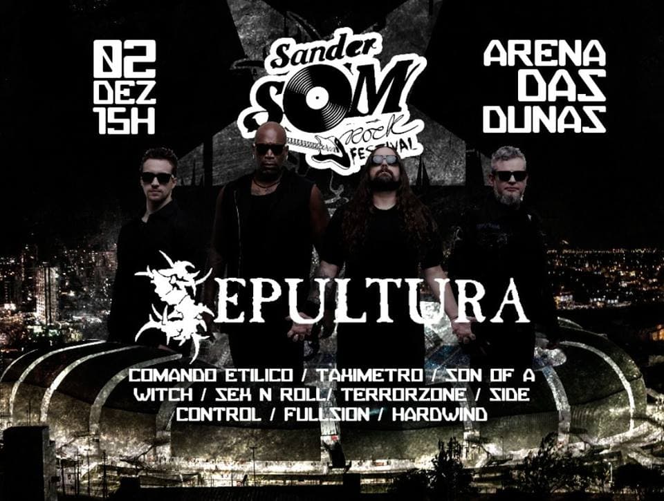 Depois de 13 anos, Sepultura volta a fazer show em Natal
