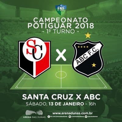 Ingressos para a estreia do ABC no Campeonato Potiguar 2018 estão à venda