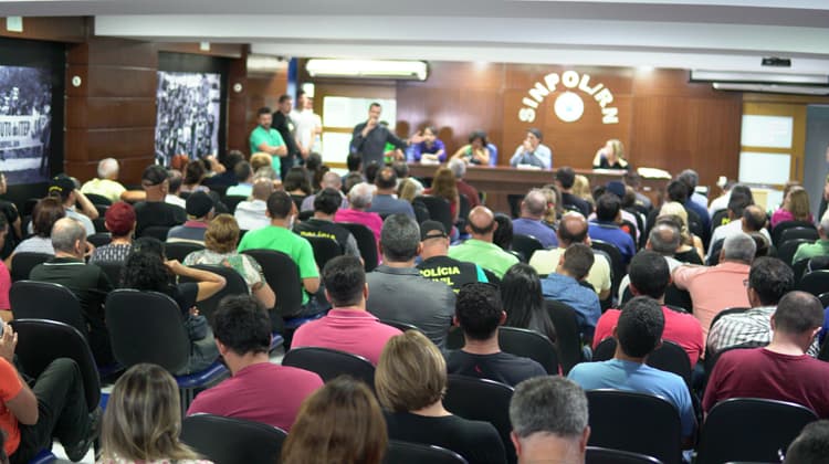 Policiais civis do RN continuam mobilização e aguardam pagamento de salários atrasados