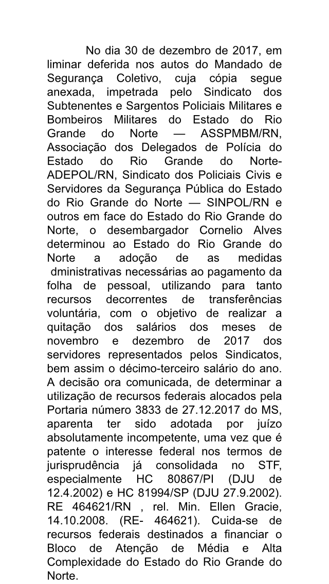 MPF quer impedir remanejamento de verba para pagamento de salário de servidores