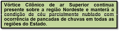 Tempo nublado e pancadas de chuvas devem seguir em Natal e interior até sábado; veja previsão da Emparn