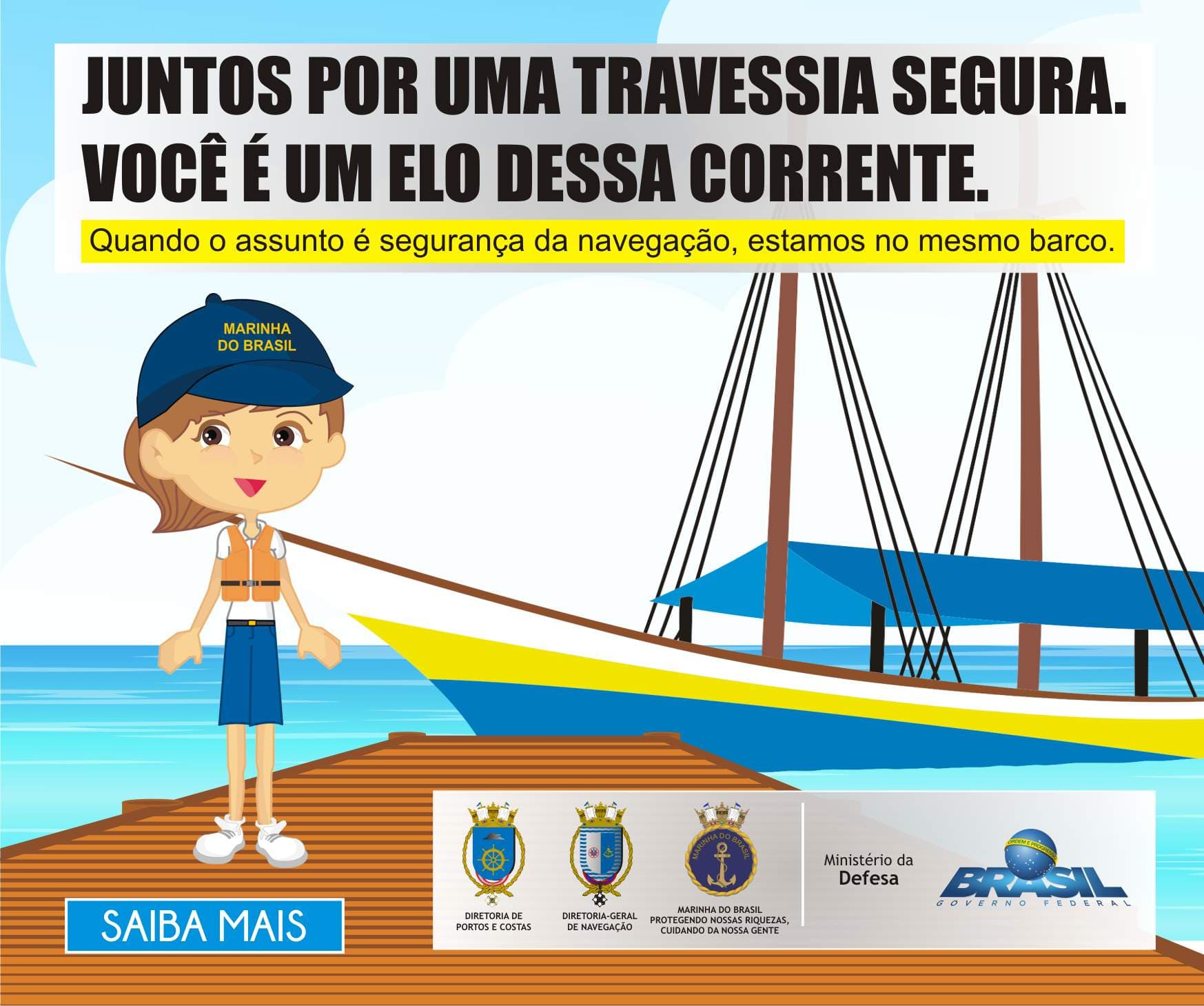 Capitania dos Portos do Rio Grande do Norte inicia Campanha "Travessia Segura"