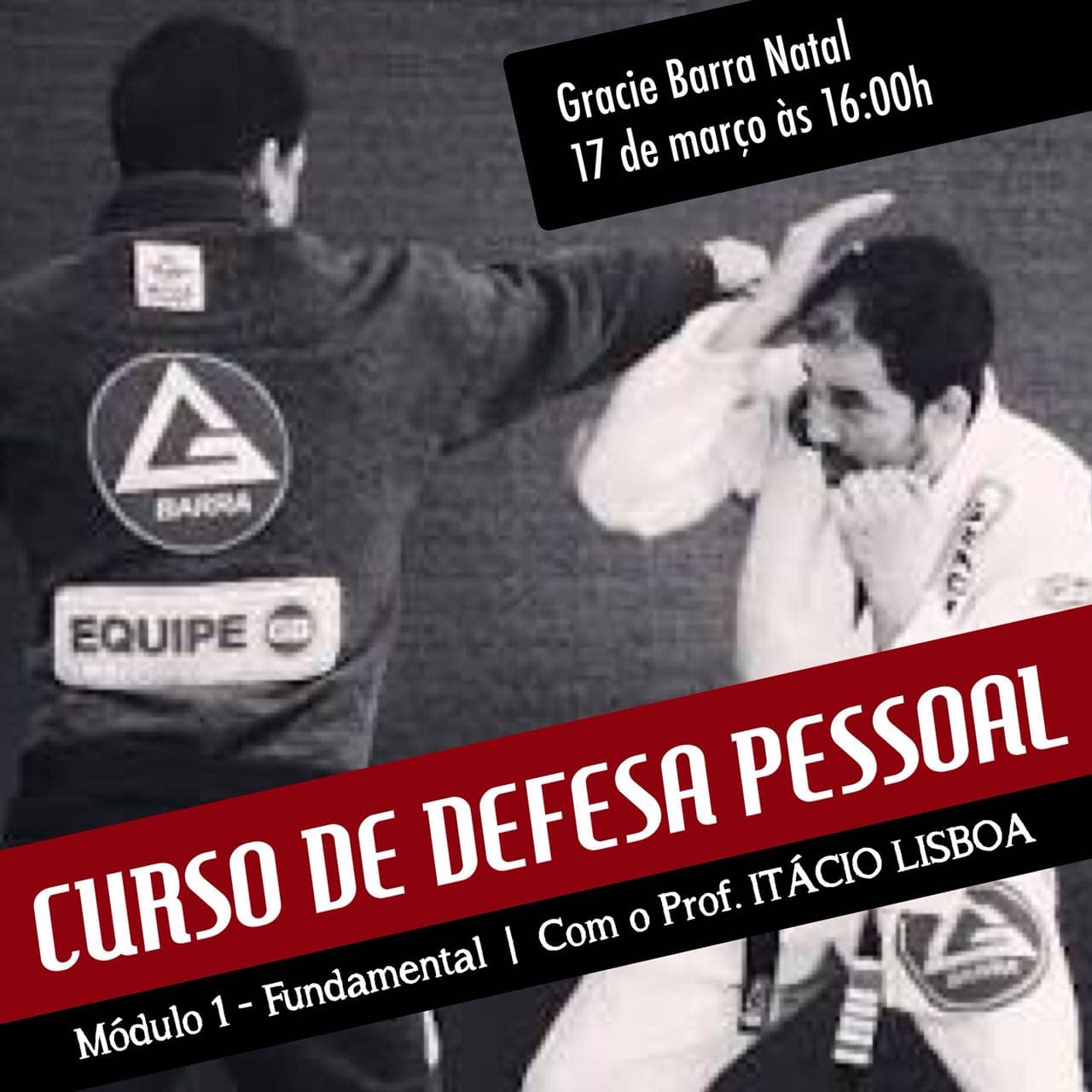 Mestre em jiu-jitsu com participação na formação de agentes de segurança no RN por mais de dez anos realiza curso de defesa pessoal em Natal