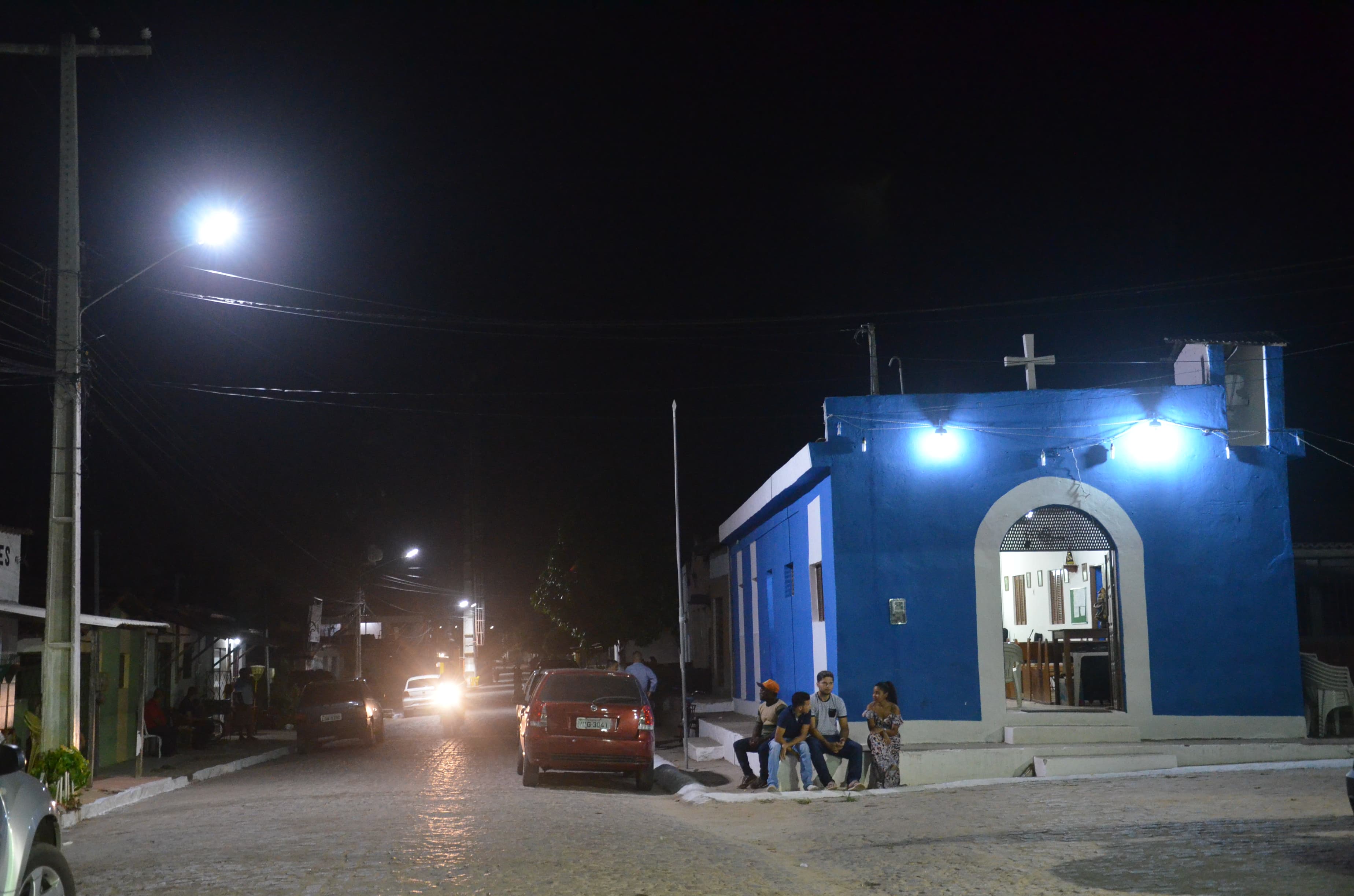 FOTOS: Zona Rural de São Gonçalo recebe iluminação em Led
