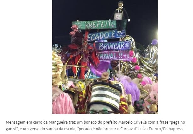 Carro quebrado e discursos políticos marcam 1º dia da Sapucaí