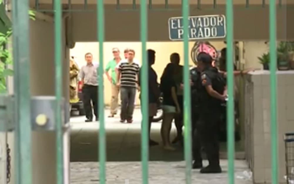Queda de elevador do 11º andar no RJ deixa um morto e outro gravemente ferido