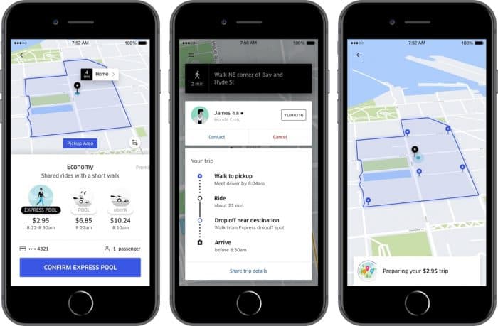 Uber cria serviço mais barato em que o usuário vai até um ponto para embarcar, como espécie de "carro de lotação"; entenda
