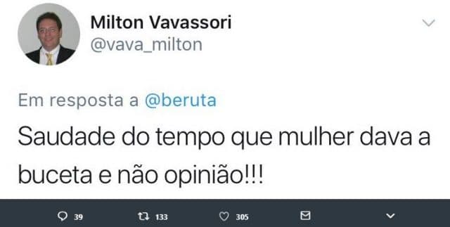 Executivo é demitido ao defender que mulher deveria fazer sexo e não “dar opinião”