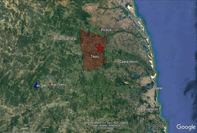 Diversos abalos sísmicos são registrados em Taipu-RN, distante 50 km de Natal, entre domingo e terça