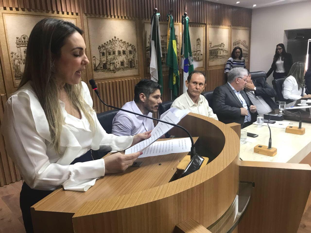 Vereadora Ana Paula lança Frente Parlamentar de Incentivo ao comércio