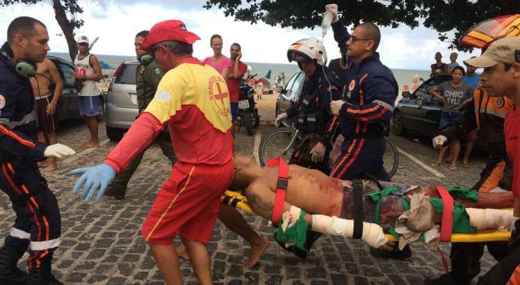 Potiguar é atacado por tubarão em Recife
