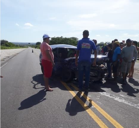 Três mortes são registradas em rodovias federais do RN na manhã desta quinta; entre vítimas, bebê e avó