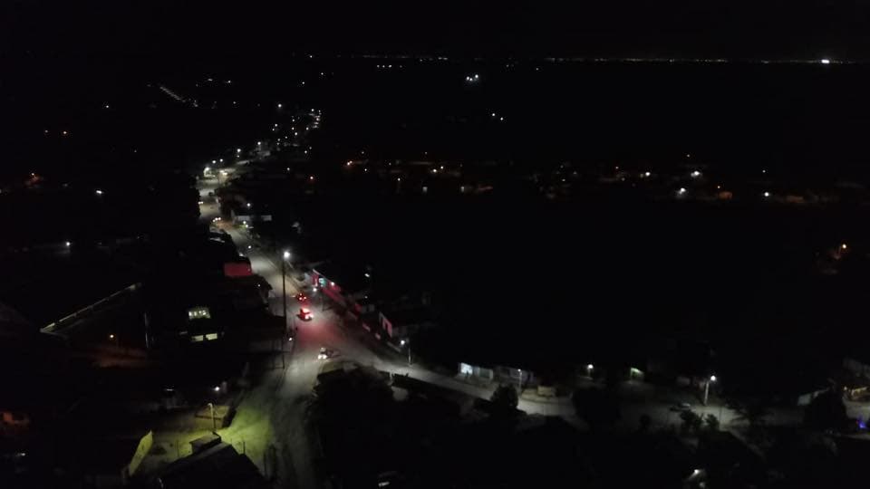 São Gonçalo: Mais uma comunidade da zona rural recebe iluminação de LED