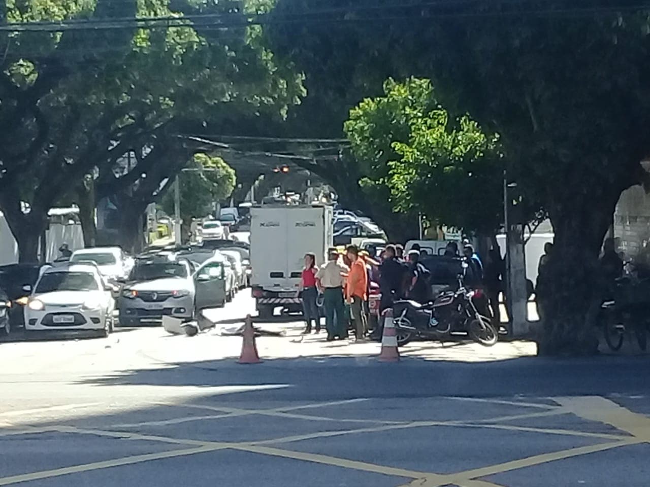 FOTO: Acidente com vítima fatal é registrado na Rua Jundiaí, na Zona Leste de Natal